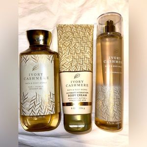 Bath & Body Works Bundle - Ivory Cashmere